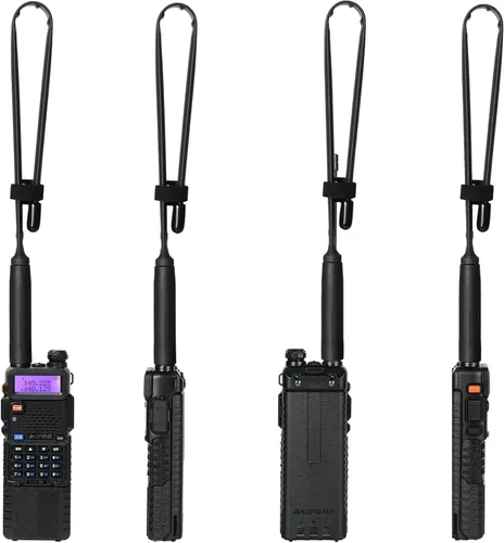 Vista 5 de BAOFENG Radioaficionado UV-5R de mano UV5R 8W Walkie Talkies de largo