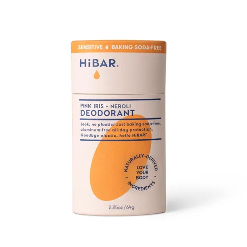 Vista 9 de HiBAR - Desodorante sensible Pink Iris & Neroli - Sin plástico - Paquete
