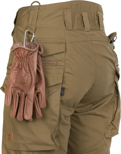 Vista 4 de Helikon-Tex Pantalones tácticos estilo peregrino para hombre, antidesgarros, ligeros para exteriores, senderismo, aplicación de la ley, pantalones