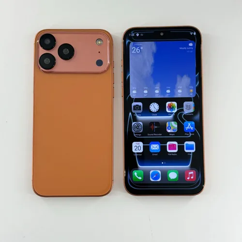 Vista 4 de Nueva pantalla HD de 6.67 "Teléfonos Android desbloqueados 3G Red Teléfono celular 2 GB+16 GB Android 10 Smartphone Cámara trasera 16MP Batería