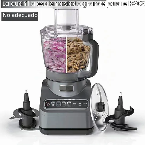 Vista 7 de 4 piezas de repuesto de cuchilla Ninja Blender Blade compatibles con 64oz (8Cup) 72oz (9Cup) procesador de alimentos Tazón Ninja Blades Auto iQ