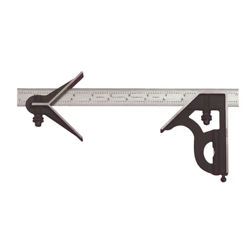Vista 12 de Starrett Cuadrado combinado de acero con cabeza cuadrada, longitud de hoja
