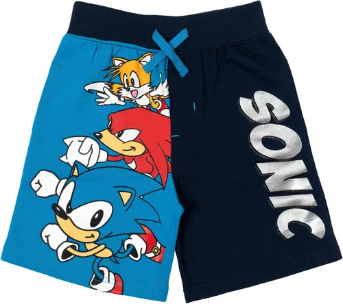 Vista 6 de SEGA Sonic The Hedgehog Knuckles The Tails - Paquete de 3 pantalones cortos