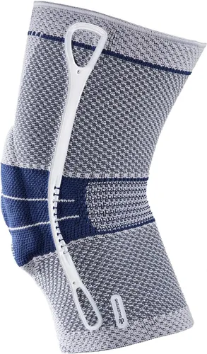 Vista 5 de Bauerfeind - GenuTrain - Rodillera - Apoyo específico para el alivio del dolor y estabilización de la rodilla, proporciona alivio a rodillas Negro