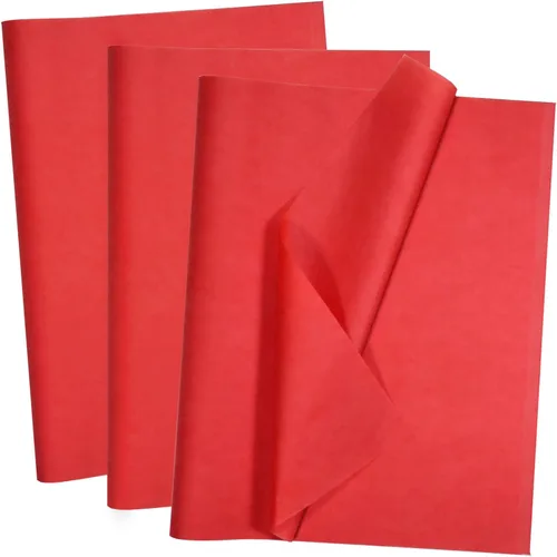 Vista 18 de 100 hojas de papel de seda negro Artdly de 14 x 20 pulgadas, papel de regalo negro a granel para bodas, cumpleaños, proyectos de bricolaje y Navidad