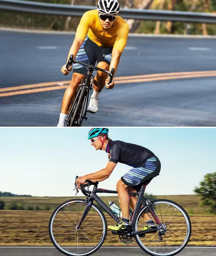 Vista 7 de Sportneer Pantalones cortos de ciclismo acolchados para hombre, pantalones cortos acolchados con bolsillos para ciclismo de montaña y carretera