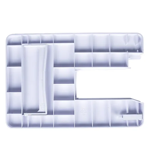 Vista 5 de AGM Mesa de extensión para máquina de coser compatible con máquina de coser 2685A, color blanco