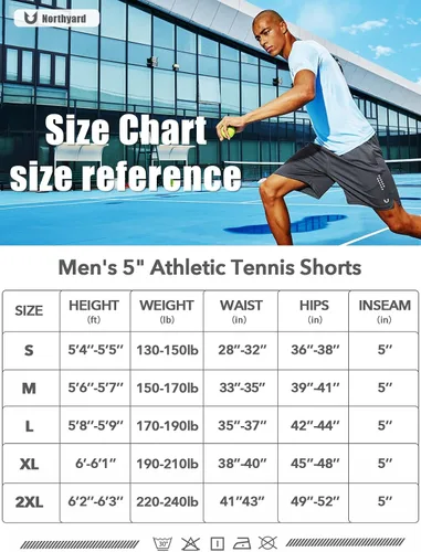 Vista 6 de NORTHYARD Pantalones cortos deportivos de baloncesto para hombre, de 5, 7, 10 pulgadas, para entrenamiento, gimnasio, secado rápido, pantalones
