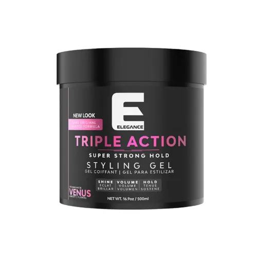 Vista 11 de E Elegance Earth Fragrance Gel para el cabello de triple acción para hombres y mujeres - Sujeción súper fuerte, volumen extremo y brillo de larga