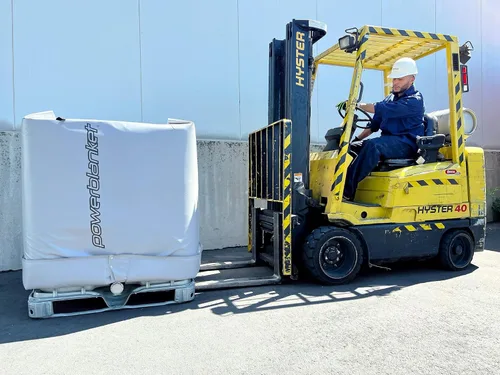 Vista 5 de Powerblanket Manta aislante IBC para calentador de tote/tanque de 275 galones, modelo PRO súper resistente para temperaturas extremadamente bajas