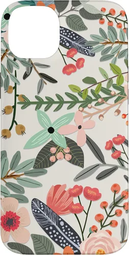 Vista 15 de Cute Colorful Garden Botanical Floral Pattern Case for iPhone 17