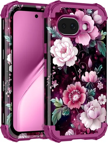Vista 9 de Rancase Funda para Google Pixel 10 Pro XL 2025, brilla en la oscuridad de tres capas [protección de grado militar] resistente a prueba de golpes