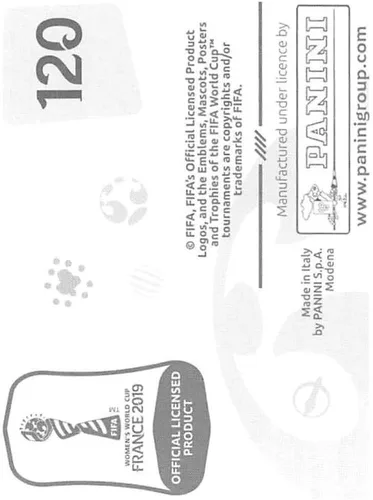 Vista 2 de 2019 Panini FIFA Women's World Cup France Album Stickers (Individual Sticker Only) Soccer #120 Chine PR Team Photo China PR 2 Inch by 2 1/2 Inch