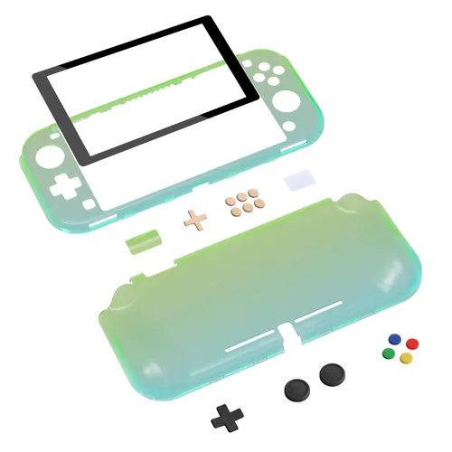 Vista 59 de PlayVital ZealProtect Protective Case for Nintendo Switch Lite, Ergomomic Grip Hard Cover - Durable Shock-absorbent Shock-Absorption Anti-Scratch