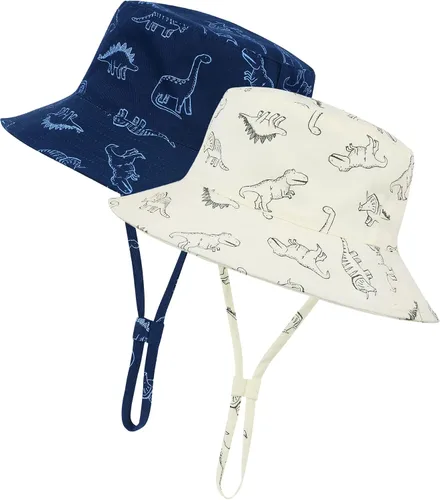 Vista 12 de Durio Sombrero para el sol para bebé, sombrero de playa de verano, UPF 50+, protección solar, sombreros para niños, regalos para niños y niñas