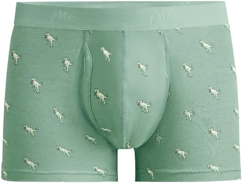 Vista 10 de MeUndies Troncos de algodón elástico para hombre con ropa interior Negro