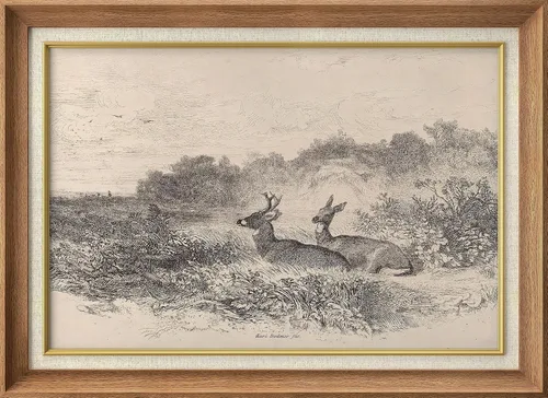 Vista 37 de SIGNWIN Arte de marco de alta calidad, elegante, vintage, ilustraciones de dibujo de árbol, arte fino, arte tradicional icónico para sala de estar