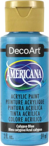 Vista 12 de DecoArt Pintura acrílica Americana, 2 onzas, azul Bahaman (DA255-3)
