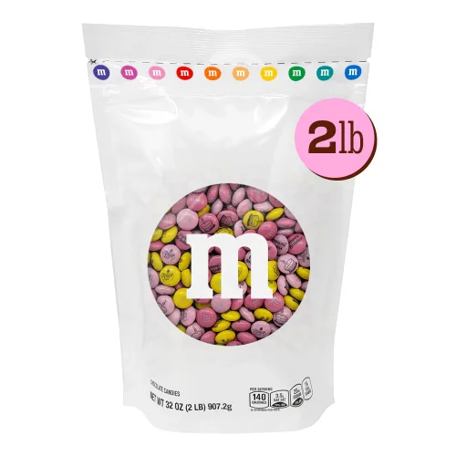 Vista 3 de M&M'S - Dulce de chocolate con leche para cumpleaños de 16 años, 2 libras de dulces a granel, perfectos para regalos de cumpleaños, cupcakes