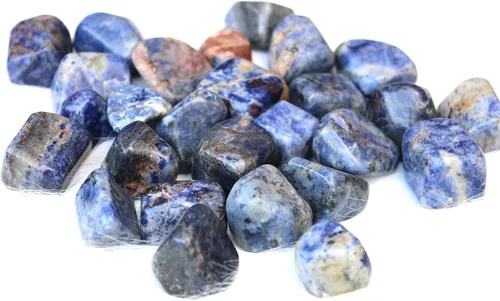 Vista 35 de Jet Amazonite - Piedra rodada de 3.53 oz aprox. de 0.75 a 1 pulgada con bolsa de terciopelo (Amazonita)