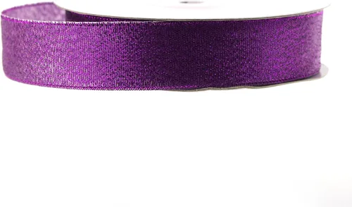 Vista 3 de Cinta metálica de tafetán de nailon, 25 yardas, 1-1/2-inch - Plata
