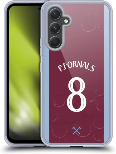 Vista 123 de Head Case Designs Officially Licensed West Ham United FC James Ward-Prowse 2023/24 Players Home Kit Gel Case [Military Grade Protection] Compatible