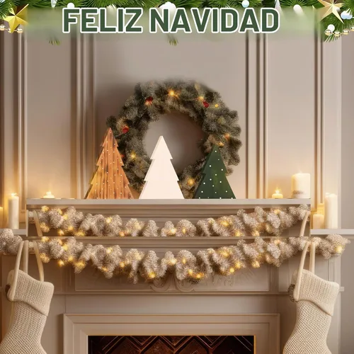 Vista 4 de AceOrbit 3 piezas de decoraciones navideñas rústicas de granja de madera, árboles de Navidad neutros, letreros decorativos de mesa en forma de árbol