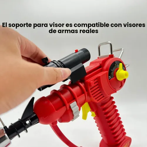 Vista 4 de Encendedor de Antorcha Raygun de THiCket, con Llama Ajustable y Bloqueo de Seguridad (Negro)