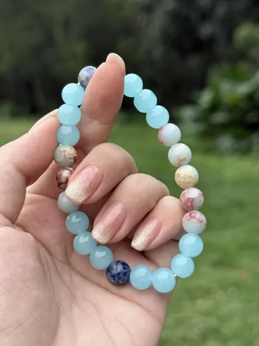 Vista 8 de LINGYUAN Pulseras de buena suerte para mujeres y hombres, inspiradoras de amor de la suerte, pulsera atractiva de sanación energética, pulsera