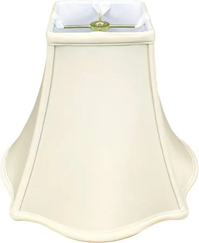 Vista 26 de Royal Designs, Inc. Serie Regal, pantalla de lámpara de campana cuadrada elegante, 4 x 10 x 8.5 pulgadas, Oro Antiguo