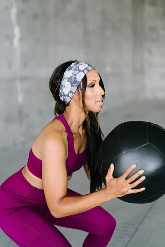 Vista 65 de Maven Thread 4" Wide Workout Headbands for Women – Non-Slip Sweatbands for Gym, Running & Yoga