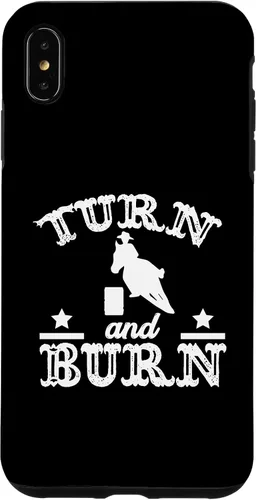 Vista 7 de iPhone 15 Barrel Racing Show - Barrel Racer Turn N Burn Case