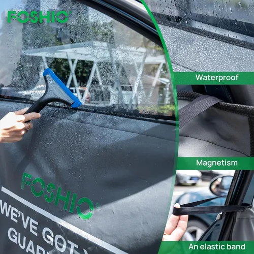 Vista 3 de FOSHIO Cubierta para Paneles de Puerta de Automóvil, Herramienta Magnética de Envoltura de Automóvil Protector de Puerta de Automóvil para Perros