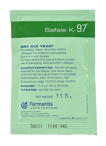 Vista 2 de Fermentis SafAle T-58 - Levadura de cerveza/cerveza Ale - Paquete de 1 - Con garantía de frescura North Mountain Supply
