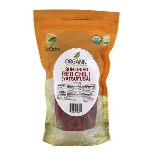 Vista 3 de McCabe Té orgánico de melón amargo - Hojas de melón amargo orgánico Rico en fibra y minerales Certificado USDA y CCOF Producto de Estados