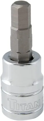 Vista 13 de Titan 15602 1/4-Inch Drive x 0.079 in Hex Bit Socket
