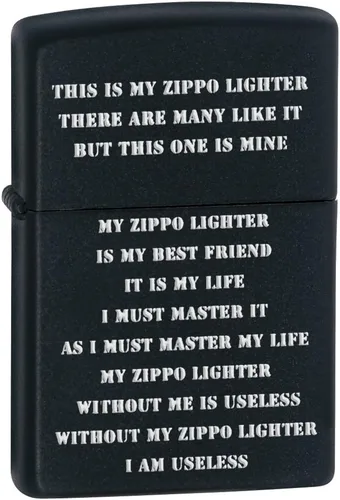 Vista 34 de Zippo Encendedor de bolsillo con diseño de patrón de 540 colores que brilla en la oscuridad Logotipo de 540 colores que brillan en la oscuridad