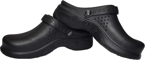 Vista 2 de M&M SCRUBS - Zapatos ligeros de enfermerazuecos de enfermería para mujer