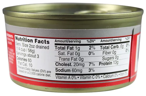 Vista 4 de Trader Joe's Alaskan Wild Pink Salmon lata de 6 onzas, (paquete de 6)