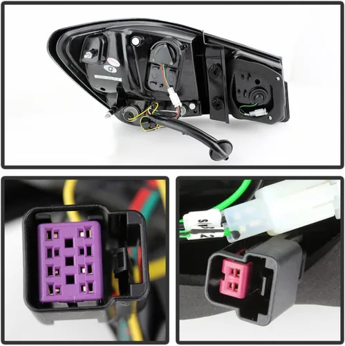 Vista 3 de Spyder para Chevy Cruze 2011-2015 Luces traseras LED par barras de luz negras 5076595