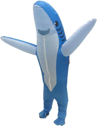 Vista 6 de XUANNIAO Disfraz inflable de animal para Halloween cosplay vestido de fiesta de cosplay disfraz de lujo para adultos
