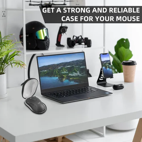 Vista 6 de Estuche de viaje de almacenamiento para Logitech Signature M650 M550 M650L M650 L Ratón Bluetooth inalámbrico