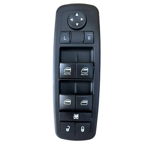 Vista 6 de Interruptor maestro de elevalunas eléctrico compatible con Jeep Grand Cherokee 2011 2012 2013 Dodge Durango 2011-2013 Reemplazar OEM # 68030823AE