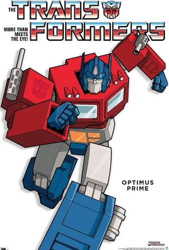 Vista 15 de Hasbro Transformers - Póster de pared Optimus Prime Feature Series, 22.4 pulgadas de largo x 14.7 pulgadas de ancho, versión enmarcada de madera