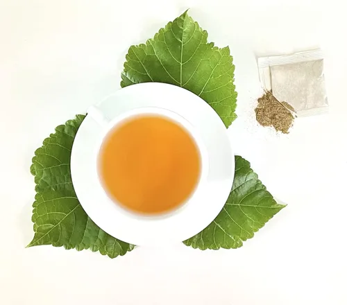 Vista 4 de Palm Beach Medicinal Herbs - Té de hoja de uva - Serie de té de hierbas puras, 30ct