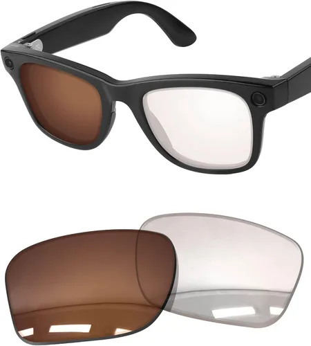 Vista 10 de 1.6MM Polarized Replacement Lenses for Ray-Ban Meta RW4006 / RW4008 Negro carbón - Policarbonato polarizado