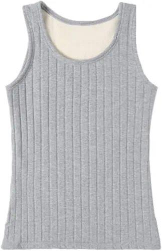 Vista 6 de Flygo Ropa interior térmica para mujer, capa base cálida de invierno, con forro polar