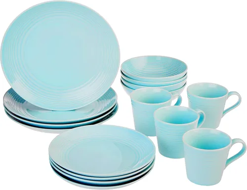 Vista 10 de Royal Doulton Exclusivo para Gordon Ramsay Maze - Juego de vajilla blanca de 16 piezas Blanco
