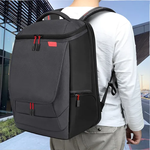 Vista 8 de Console Backpack with PS5, Large Capacity Travel Carrying Case for Sony PlayStation5 Console Digital Edition, Storage for Controller