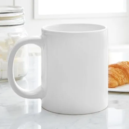 Vista 3 de CafePress Scrabble One Plus One Six - Taza de café de cerámica, taza de té, 20 onzas